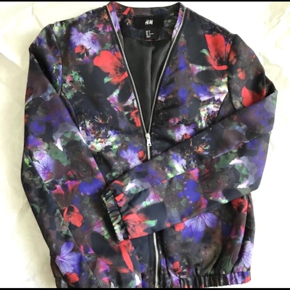 H&M Bomber Jacket Small - Picture 3 of 4